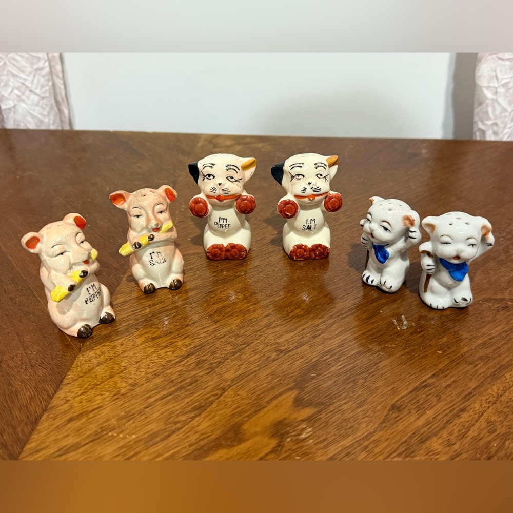 Vintage Salt and Pepper Shakers